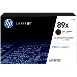 Тонер-картридж лазерный HP 89X (CF289X) черный (повышенная емкость) (с чипом)