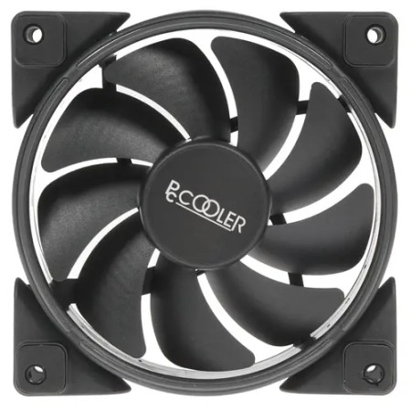Вентилятор PCCooler CORONA Green черный