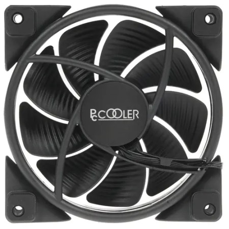 Вентилятор PCCooler CORONA Green черный