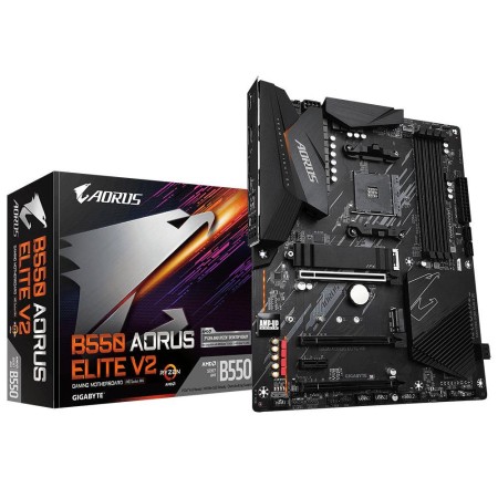 Материнская плата GIGABYTE B550 AORUS ELITE V2 черный
