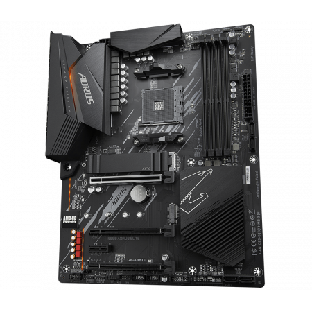 Материнская плата GIGABYTE B550 AORUS ELITE V2 черный