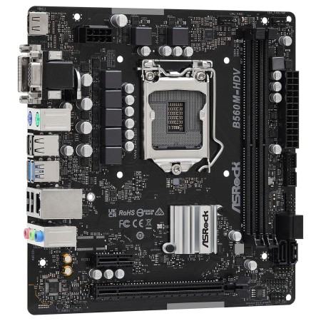 Материнская плата ASRock B560M-HDV черный