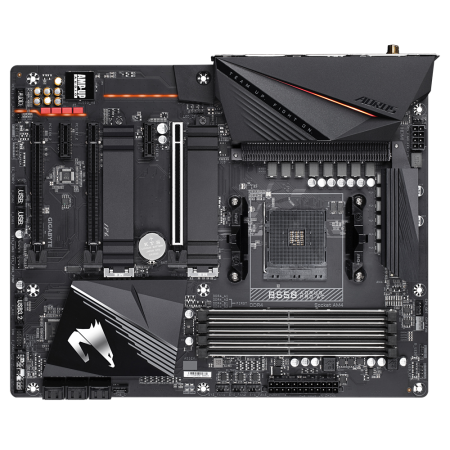Материнская плата GIGABYTE B550 AORUS PRO AC черный