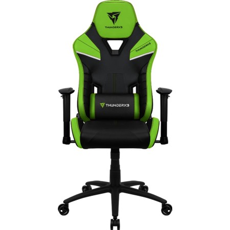 Кресло игровое ThunderX3 TC5-Neon Green (TEGC-2042101.G1) чёрно-зелёный