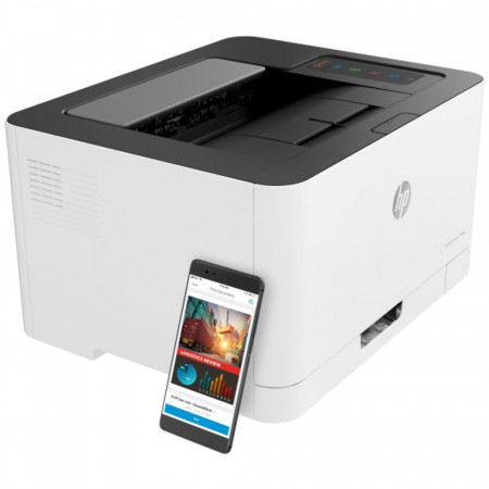 Принтер лазерный HP Color Laser 150a (4ZB94A) белый