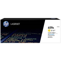 Тонер-картридж лазерный HP 659A (W2012A) желтый (с чипом)