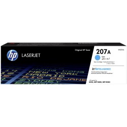 Тонер-картридж лазерный HP 207A (W2211A) голубой (с чипом)