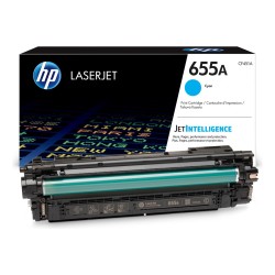 Тонер-картридж лазерный HP 655A (CF451A) голубой (с чипом)
