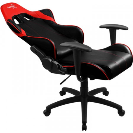 Кресло игровое Aerocool AC100 AIR BR (ACGC-2023101.R1) чёрно-красный