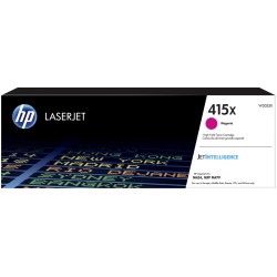 Тонер-картридж лазерный HP 415X (W2033X) пурпурный (повышенная емкость) (с чипом)