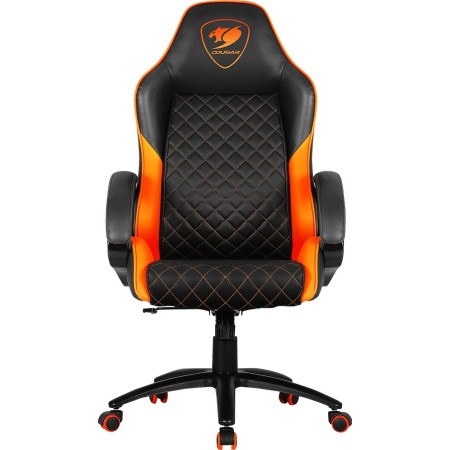 Кресло игровое Cougar FUSION ORANGE (3MFUSNXB.0001) черно-оранжевый