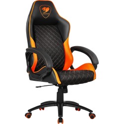 Кресло игровое Cougar FUSION ORANGE (3MFUSNXB.0001) черно-оранжевый