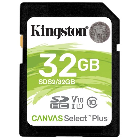 32 ГБ Карта памяти Kingston Canvas Select Plus SDHC (SDS2/32GB) черный