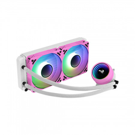 Система водяного охлаждения Aerocool Mirage L240 PK (ACLA-MR24137.71) белый