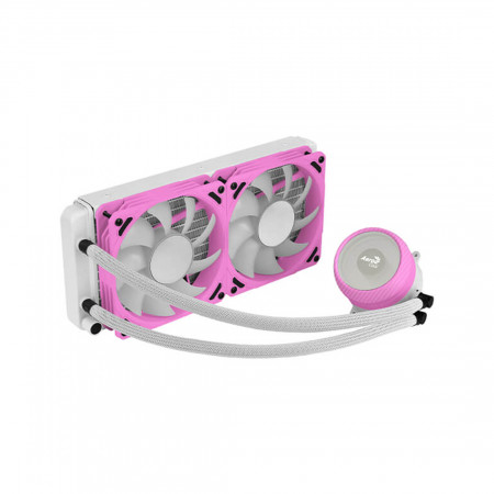 Система водяного охлаждения Aerocool Mirage L240 PK (ACLA-MR24137.71) белый