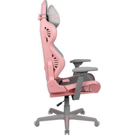 Кресло игровое DX Racer AIR/R1S/GP (AIR-R1S-GP.G-E1) серо-розовый