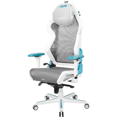 Кресло игровое DX Racer AIR/R1S/WQ (AIR-R1S-WQ.G-B3) бело-серый