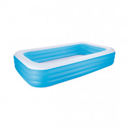 Бассейн надувной BESTWAY Deluxe Blue Rectangular 54009 (305х183х56 см) синий