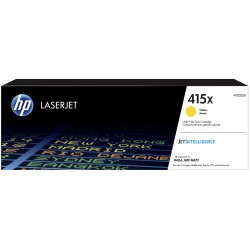 Тонер-картридж лазерный HP 415X (W2032X) желтый (повышенная емкость) (с чипом)