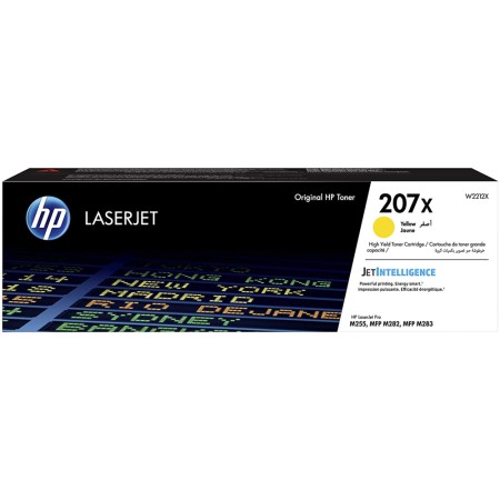 Картридж лазерный HP 207X (W2212X) желтый (повышенная емкость) (с чипом)