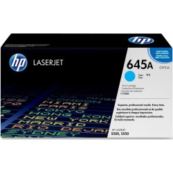 Тонер-картридж лазерный HP 645A (C9731A) голубой