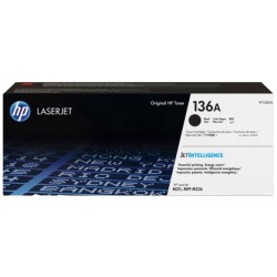 Тонер-картридж лазерный HP 136A (W1360A) черный (с чипом)