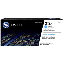 Картридж лазерный HP 212A (W2121A) голубой (повышенная емкость) (с чипом)
