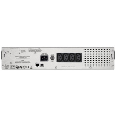 ИБП APC Smart-UPS C 1000 RM 2U (SMC1000I-2U) серый (С АККУМУЛЯТОРОМ)