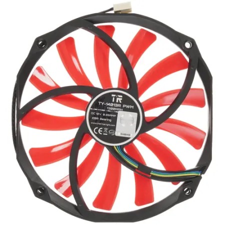 Вентилятор Thermalright TY-14013R красный