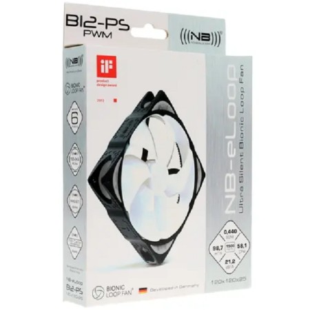 Вентилятор Noiseblocker BionicLoopFan B12-PS черный