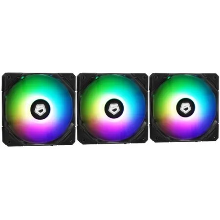 Комплект вентиляторов ID-COOLING ARGB Series (TF-12025-ARGB-TRIO) 3 шт черный