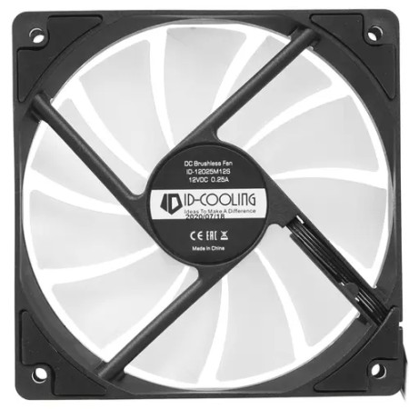 Комплект вентиляторов ID-COOLING XF Series (XF-12025-ARGB-TRIO) черный
