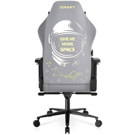 Кресло игровое DX Racer CRA/003/GY/Give me more space/CRAH007GY (CRA-003-GY-H1-C6) серый