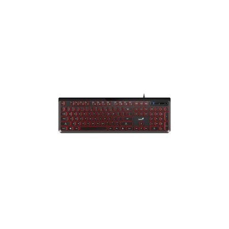 Клавиатура проводная Genius SlimStar 260 (31310013408) Красный