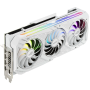 Видеокарта ASUS ROG Strix GeForce RTX 3080 V2 White OC Edition (ROG-STRIX-RTX3080-O10G-WHITE-V2) 10 Гб белый