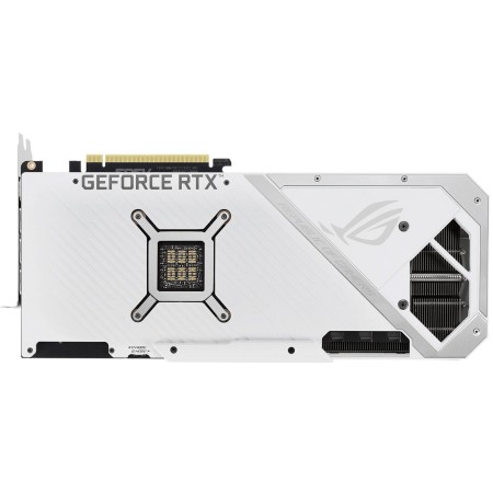 Видеокарта ASUS ROG Strix GeForce RTX 3080 V2 White OC Edition (ROG-STRIX-RTX3080-O10G-WHITE-V2) 10 Гб белый