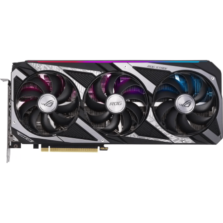 Видеокарта ASUS ROG Strix GeForce RTX 3080 Ti OC (ROG-STRIX-RTX3080TI-O12G-GAMING) 12 Гб черный