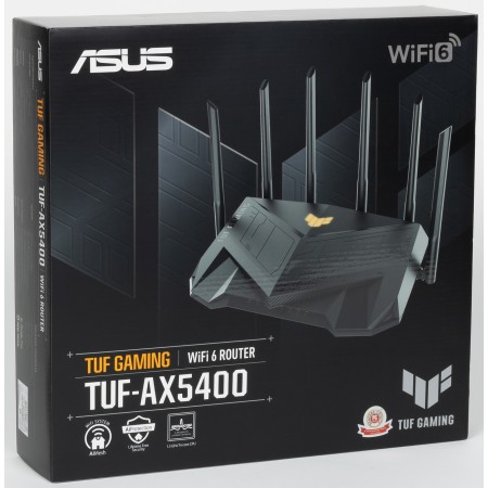 Wi-Fi роутер ASUS TUF Gaming AX5400 (90IG06T0-MU9100) черный