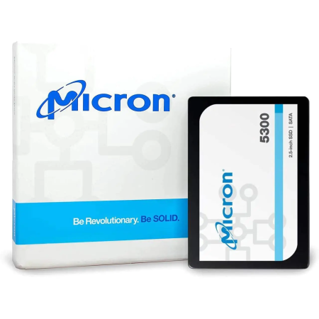 1.92 ТБ SSD диск Micron 5300 PRO (HDS-M2TMTFDDAK1T9TDS1AW) черный
