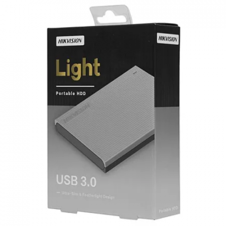 2 ТБ Внешний жесткий диск Hikvision T30 (HS-EHDD-T30/2T/GRAY) серый