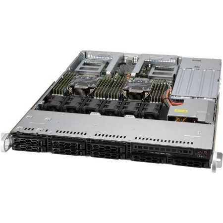 Серверная платформа Supermicro CloudDC SuperServer 120C-TR (SYS-120C-TR) серебристый