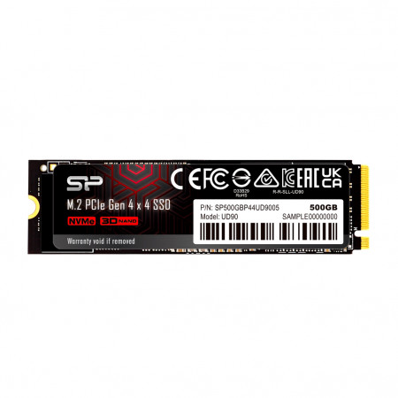 500 ГБ SSD диск Silicon Power UD90 (SP500GBP44UD9005) черный