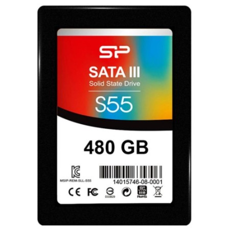 480 ГБ SSD диск Silicon Power S55 (SP480GBSS3S55S25) черный