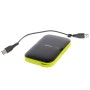 1 ТБ Внешний жесткий диск Silicon Power A60 (SP010TBPHDA60S3K) черный/зеленый