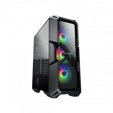 Корпус Cougar MX440-G RGB (CGR-56C2B-G-RGB) черный