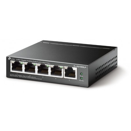 Коммутатор TP-Link TL-SG1005LP черный