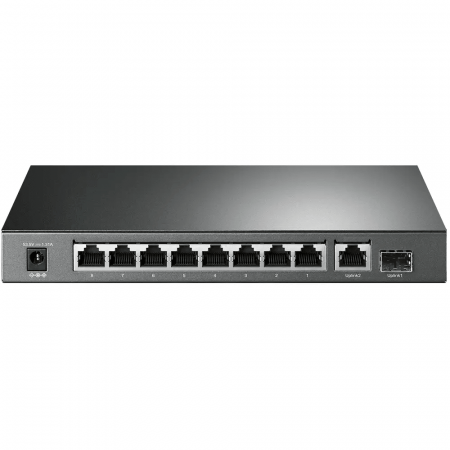 Коммутатор TP-Link TL-SG1210P черный