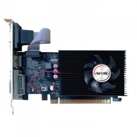 Видеокарта AFOX GT610 LP (AF610-1024D3L7-V5) 1 Гб черный