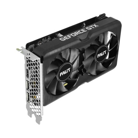 Видеокарта Palit GeForce GTX 1630 Dual (NE6163001BG6-1175D) 4 Гб черный
