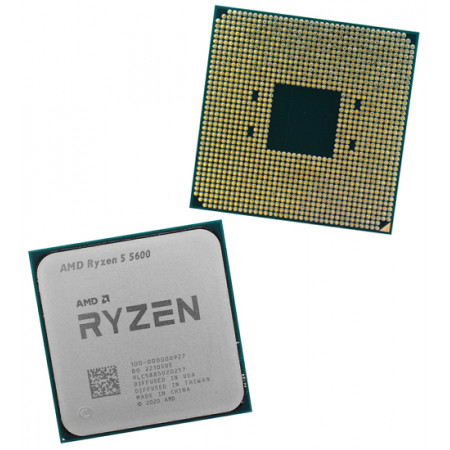 Процессор AMD Ryzen 5 5600 BOX с кулером (100-100000927BOX) серый